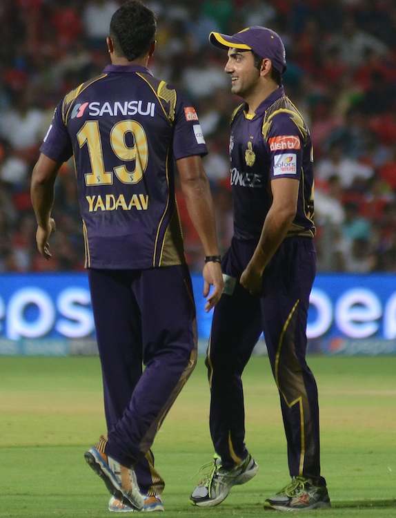 Umesh Yadav with Gautam Gambhir