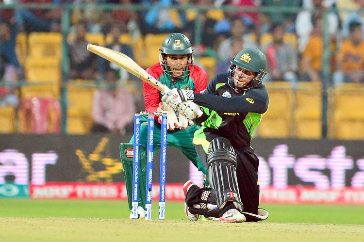 Australia Batsman Usman Khawaja against Bangladesh in Tamil