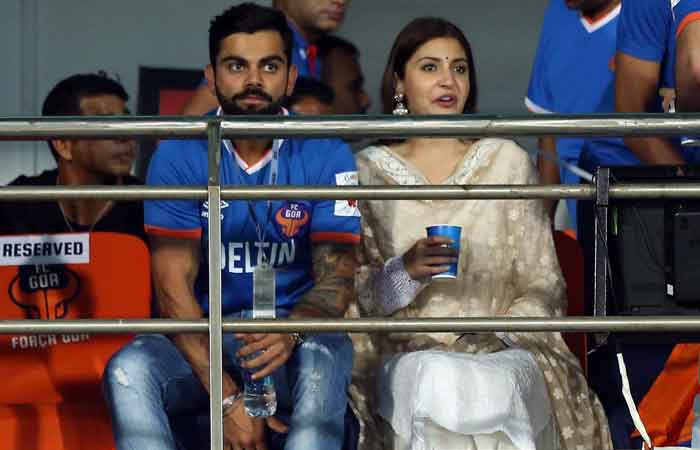 Virat Kohli and Anushka Sharma Image