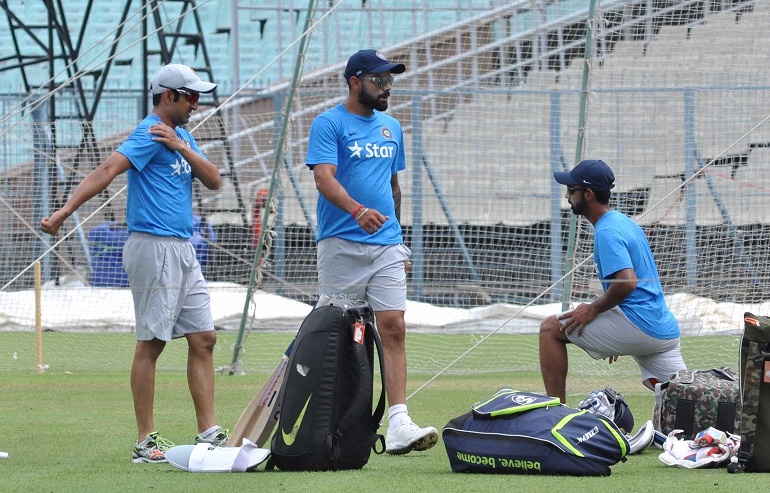 Virat Kohli and Gautam Gambhir Image