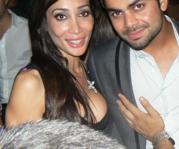 Virat Kohli and Sofia Hayat Image