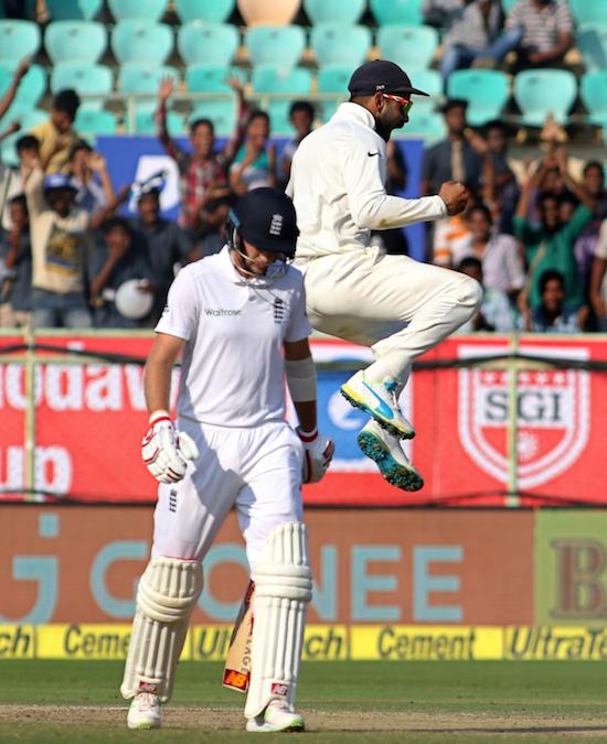 Virat Kohli On field