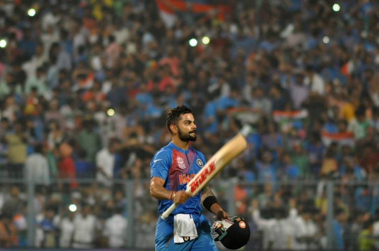 Indian batsman Virat Kohli against Pakistan