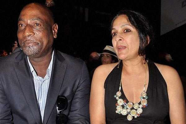 Vivian Richards and Neena Gupta फोटो