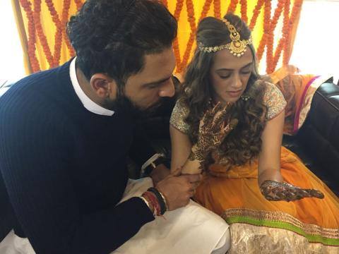 Yuvi and Hazel Keech Image