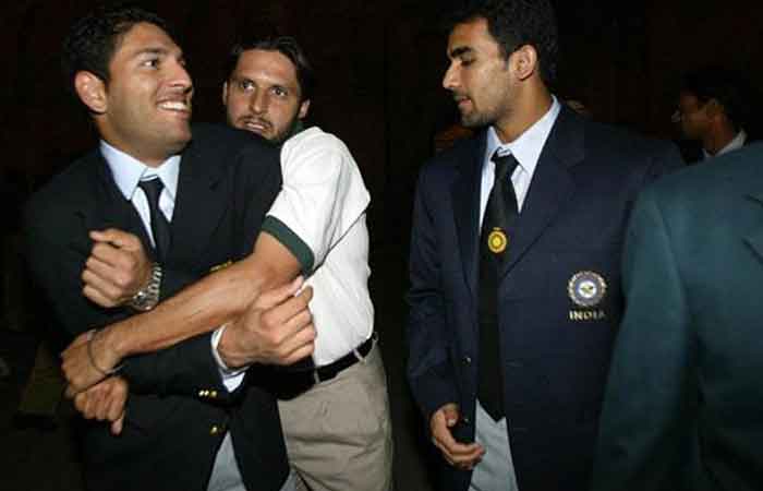 Yuvraj Singh Shahid Afridi and Jaheer Khan Image in Tamil