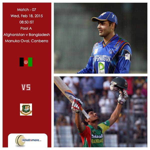 Afghanistan v Bangladesh at Canberra in Tamil