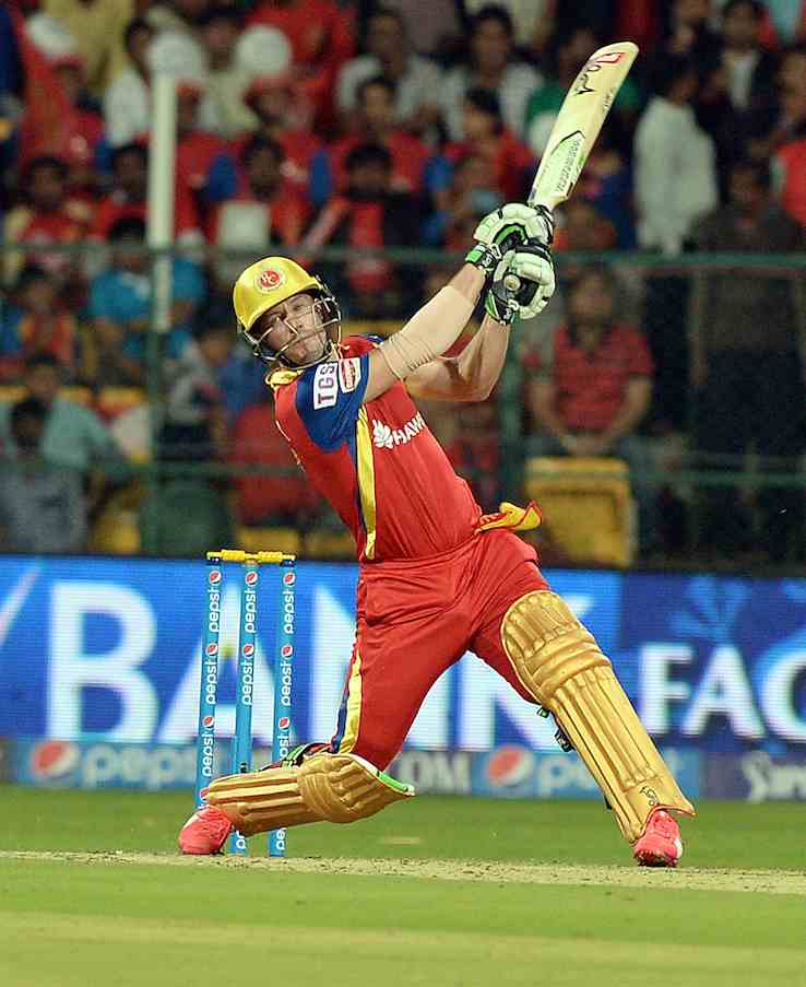 AB de Villiers in action in Tamil