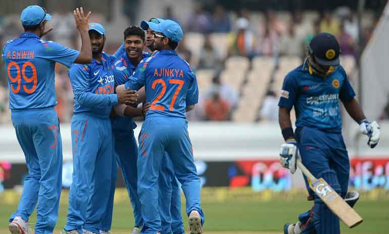 3rd ODI Match Indian Player Celebrates in Tamil