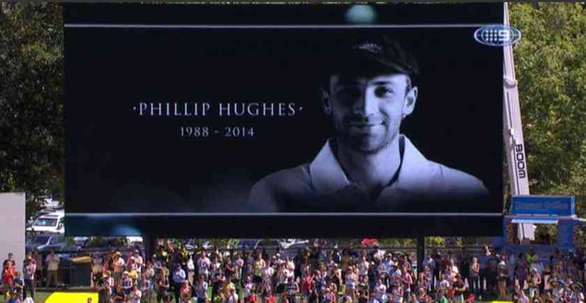 Tribute to Phillip Hughes at Adelaide in Tamil